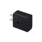 Samsung 25W PD Power Adapter, USB-C, Super Fast Charging - Black