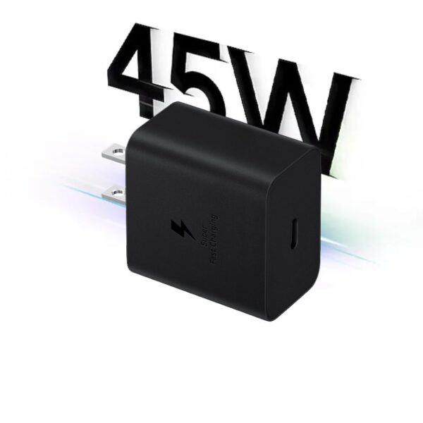 Samsung 45W PD Travel Power Adapter, USB-C, Super Fast Charging