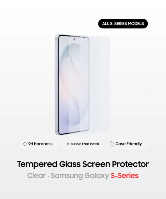 Tempered Glass CLEAR - S Series (Screen Protector)