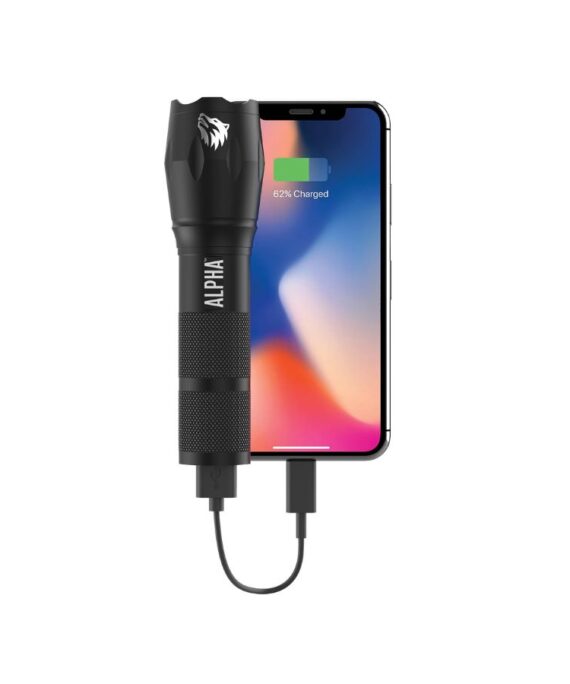 Tzumi Alpha Pocket Flashlight and Charger - 2600mAh