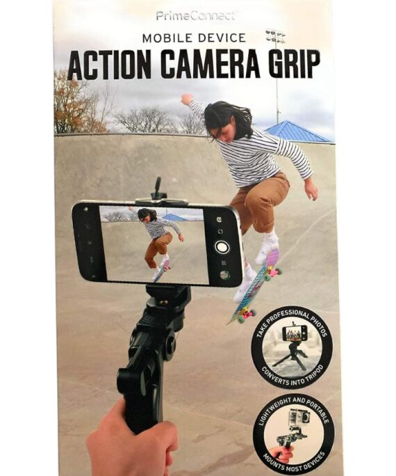 Mobile Handheld Tripod, Action Camera Grip