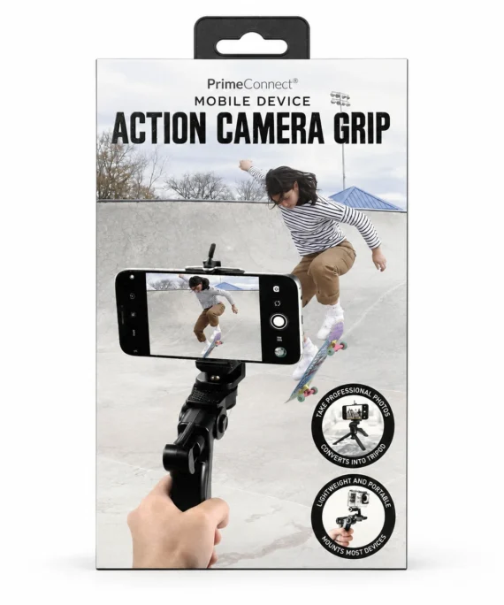 Action Camera Grip - Mobile Handheld Tripod