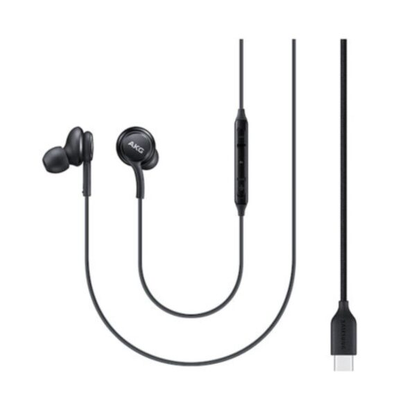Samsung USB-C Wired Earphones with Microphone, Tuned by AKG - Black