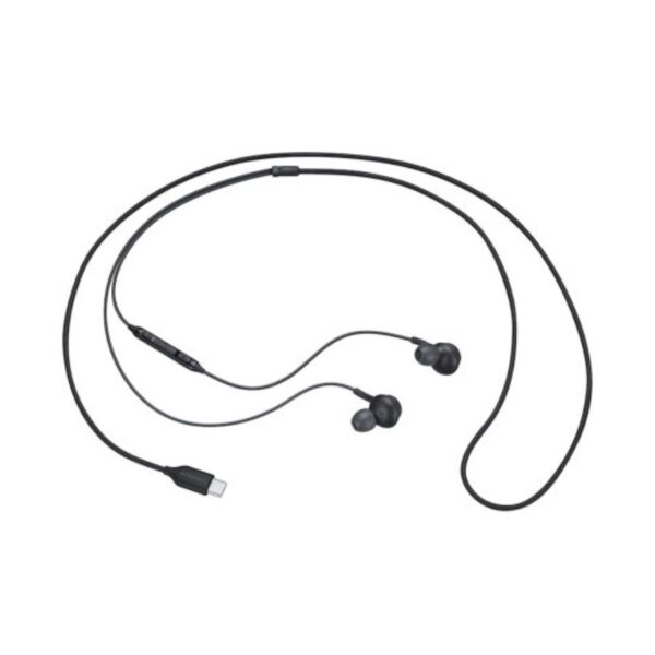 Samsung USB-C Wired Earphones with Microphone, Tuned by AKG - Black - Image 2