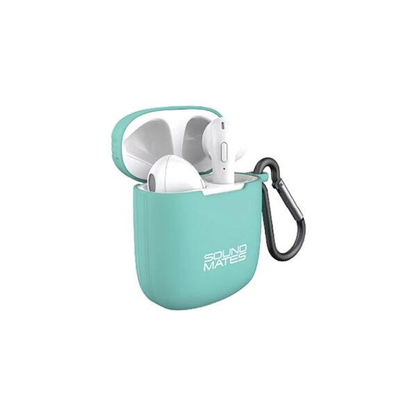 Tzumi SoundMates v1 Wireless Bluetooth 5.0 Earbuds with Protective Charging Case - Image 3