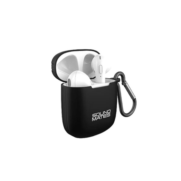 Tzumi SoundMates v1 Wireless Bluetooth 5.0 Earbuds with Protective Charging Case