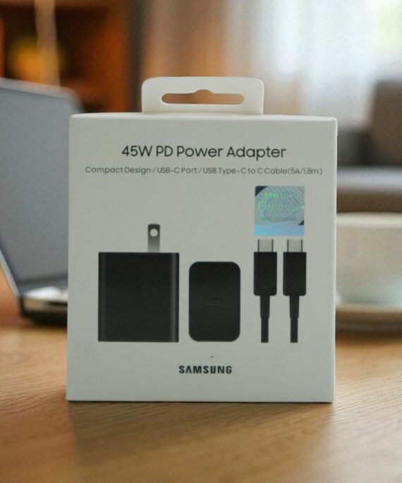 Samsung 45W Power Adapter with USB-C Cable