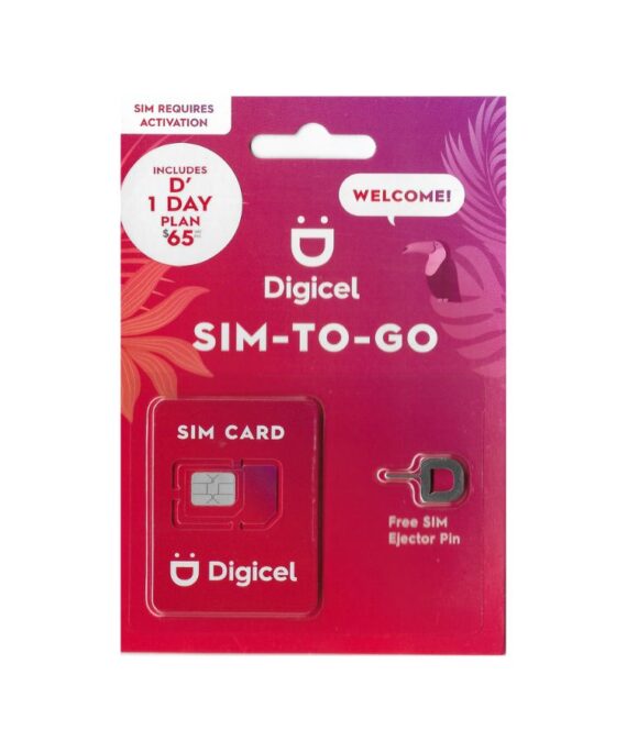 Digicel SIM-TO-GO, Pre-paid SIM Card