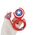 Silicone Protective Case for Apple Power Adapter Charger - Captain