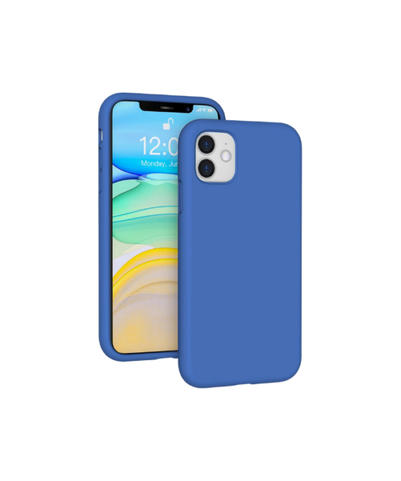 Apple Silicone Case - Azure Blue