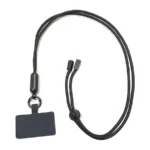 Adjustable Phone Lanyard for iPhone and Samsung Galaxy - Black