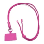 Adjustable Phone Lanyard for iPhone and Samsung Galaxy - Pink