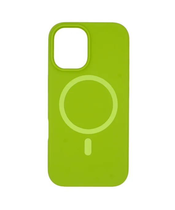 Apple Silicone Case with MagSafe - Green
