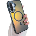 Luxury Iridescent MagSafe Case for Samsung - Glitter Laser Shockproof - Black Laser