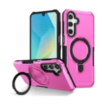 Fulcrum Case, with Support Bracket, Heavy Duty Protection, Shock Absorption - Rose Pink