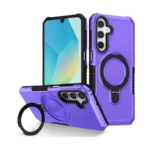 Fulcrum Case, with Support Bracket, Heavy Duty Protection, Shock Absorption - Purple