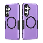 Magsafe Ultra-Thin Shockproof Military-Grade Protection, Magnetic Wireless Charging - Light Purple