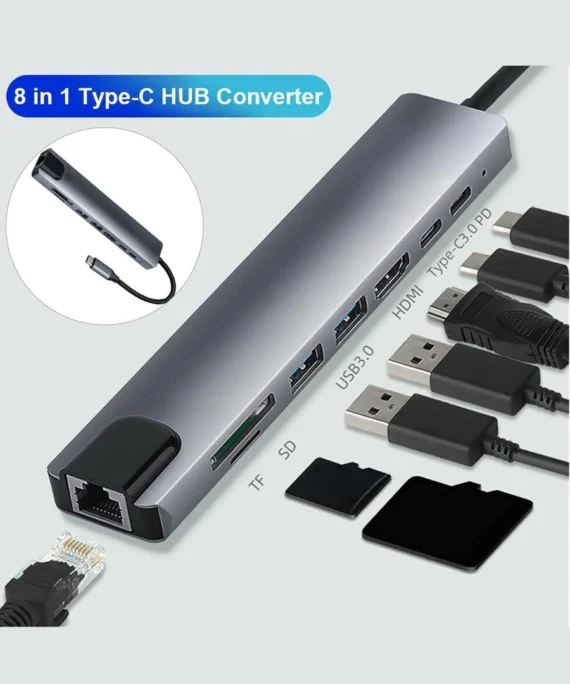 USB-C Hub 8 in 1