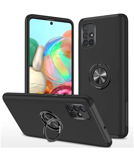 Samsung Hard Case with Ring - Black
