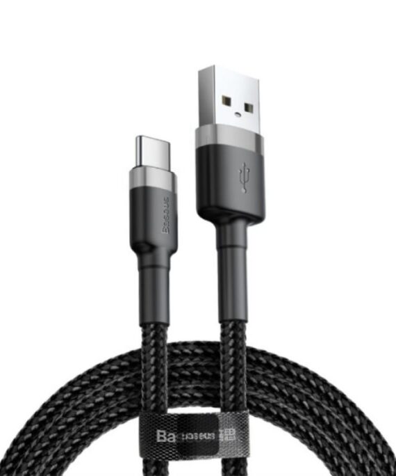 Baseus Cafule Series USB-A to Type-C Cable, Nylon Braided