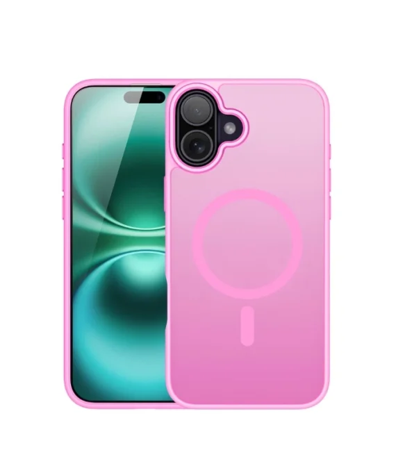 YIND Frosted Magnetic Case - Rose Pink