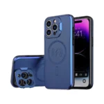 Magnetic Case with Camera Protector - Blue Laser