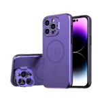 Magnetic Case with Camera Protector - Purple