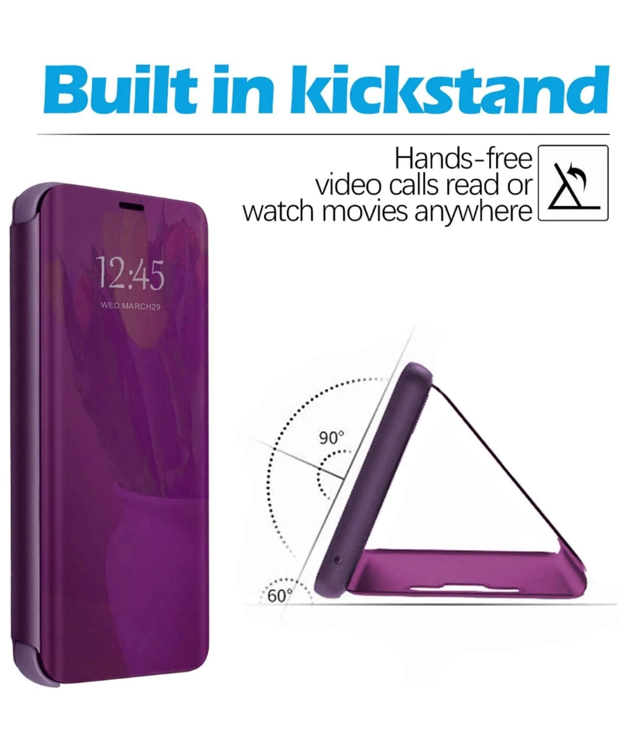 Samsung Flip Case Leather with Kickstand - Image 2
