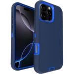 Defender Case with Wireless Charging - Drop Protection - Royal Blue