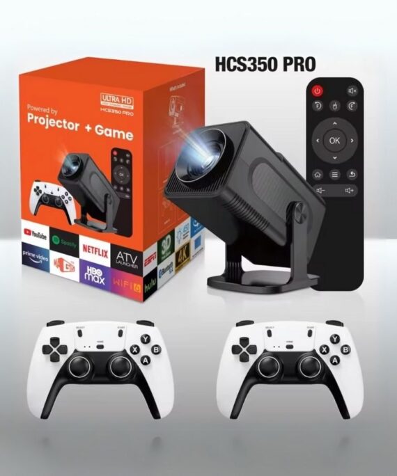 Android 11 Gaming Projector, Wireless Gaming Controller