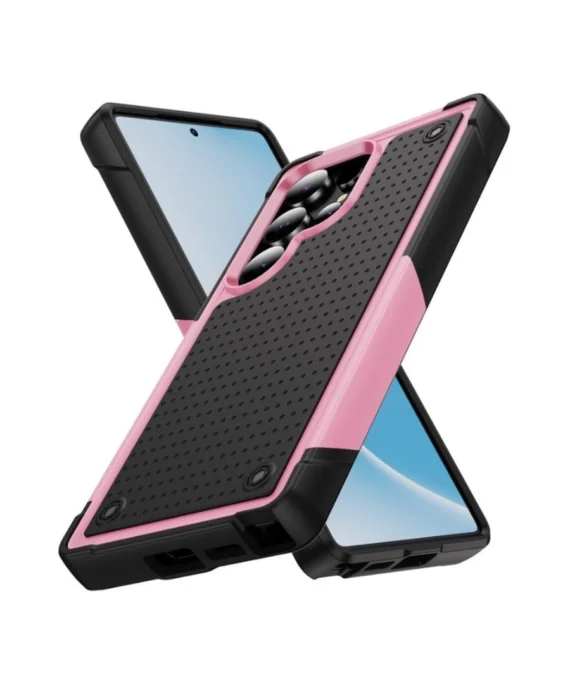 Hiya Shockproof Case for Samsung Galaxy - Dual-Layer Anti-Drop Protective Shell