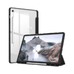 Hybrid Slim Case for Samsung Galaxy Tab with S Pen Holder - Black