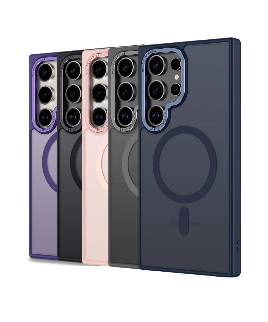 Metal Frame Matte Skin Case