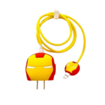 Silicone Protective Case for Apple Power Adapter Charger - Ironman