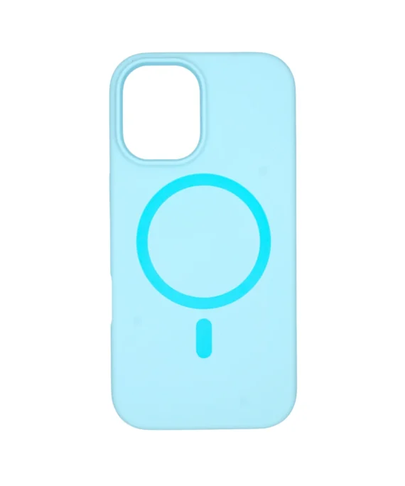 Apple Silicone Case with MagSafe - Light Blue