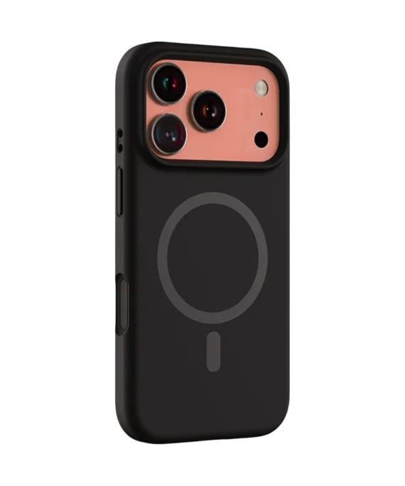 Apple Silicone Case with MagSafe - Black