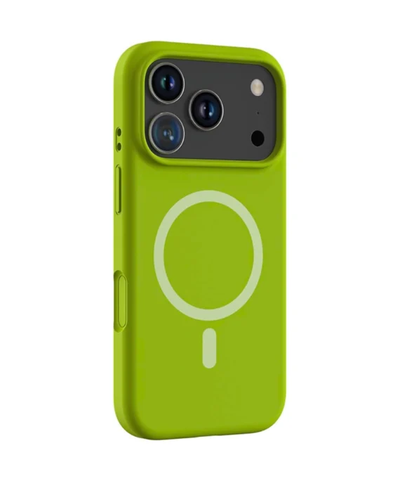 Apple Silicone Case with MagSafe - Green