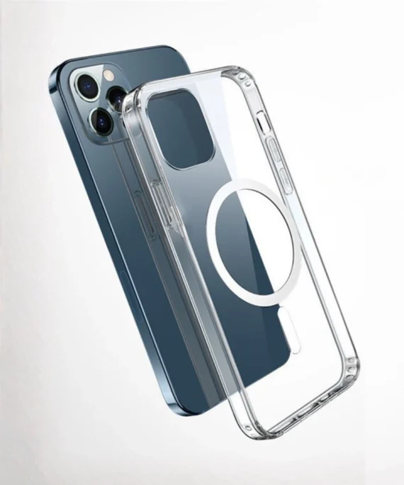 Magnetic Clear Transparent Case for iPhone