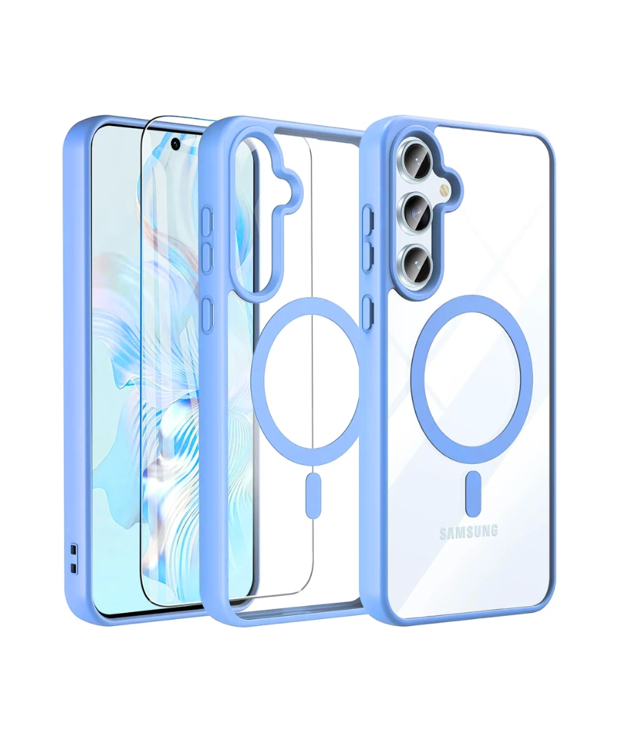 Magnetic Acrylic Protective Slim Clear Case