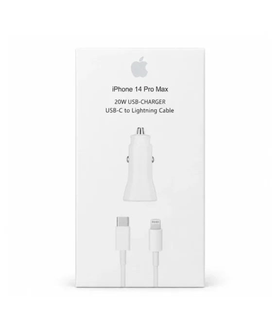 Car Charger - USB-C w/ Lightning Cable